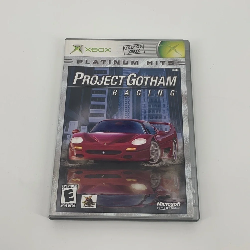 Xbox Project Gotham Racing Video Game